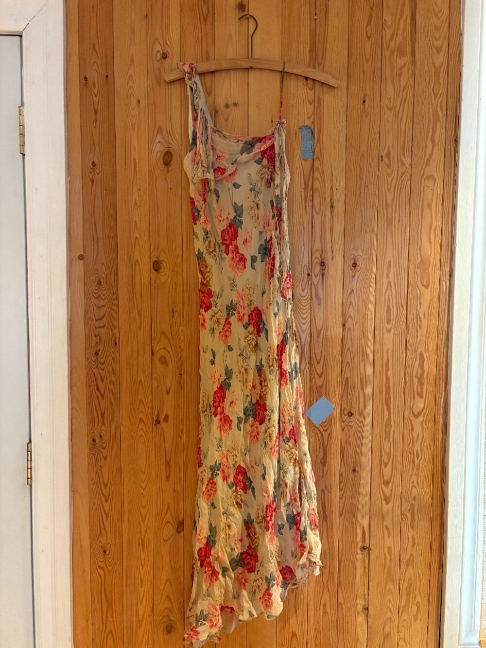 Asymmetrical Floral Logic Y2K Dress